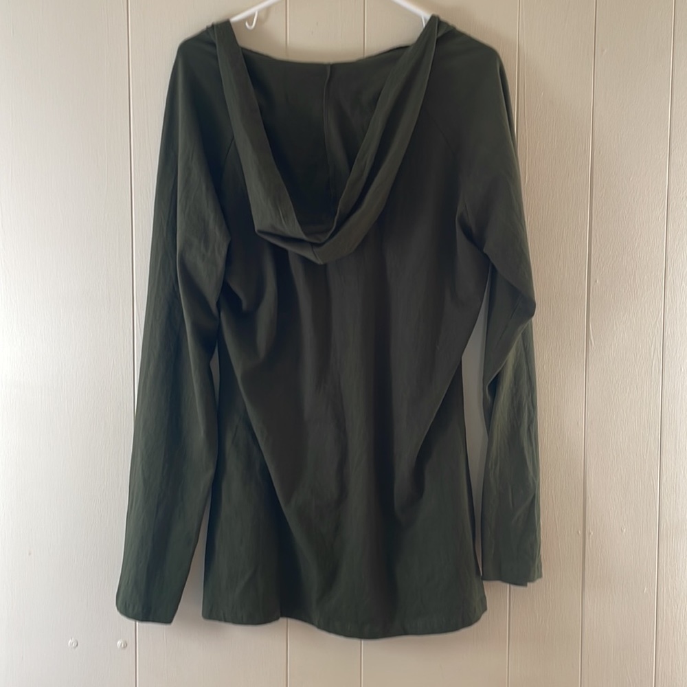 NEW Fair Trade YAK & YETI long sleeved hooded shirt - Picture 2 of 5